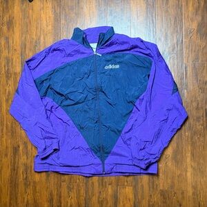Adidas Navy and Purple Jacket